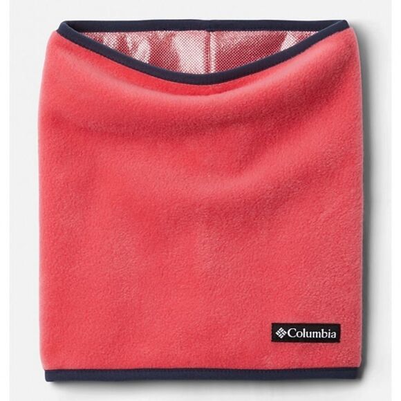 Columbia Gaiter Kids L/XL Pink Frosty Trail Fleece & Reflective Thermal Gaiter - Picture 1 of 5
